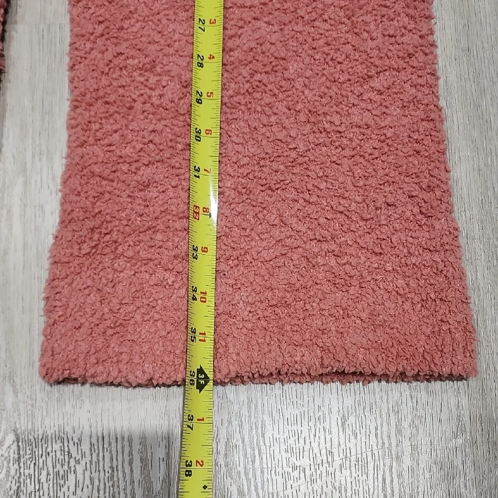aerie Plush Rose Fleece Wide-Leg Joggers - Picture 3 of 6